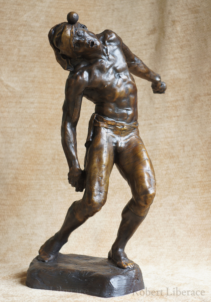 Robert Liberace, juggler, terra-cotta