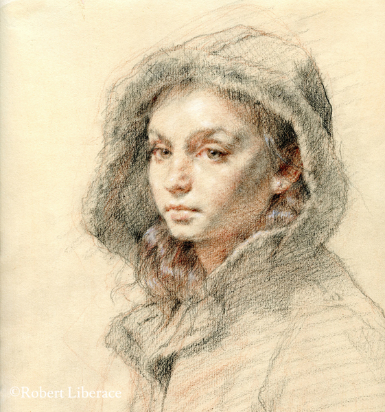 Robert Liberace, Ava, three-color-chalk