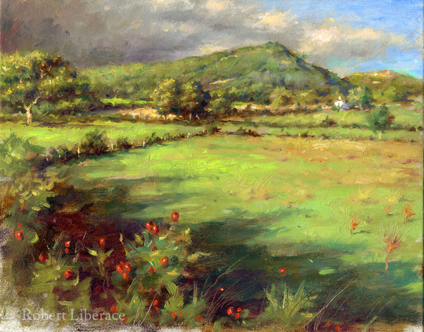 Robert-Liberace, The-Lake-District, oil-on-panel