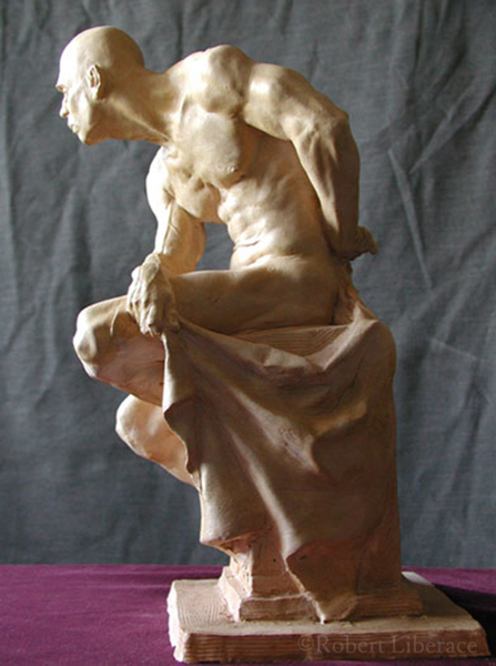 Robert Liberace, Herculese, terra-cotta