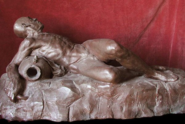 Robert Liberace,Job, terra-cotta