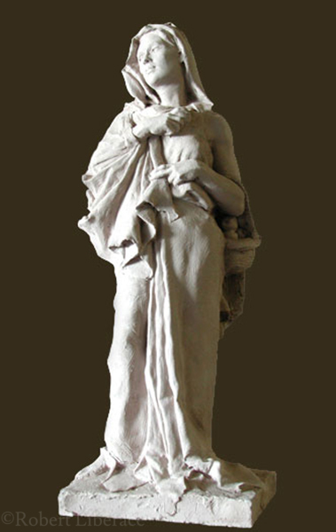 Robert Liberace, Mary, terra-cotta