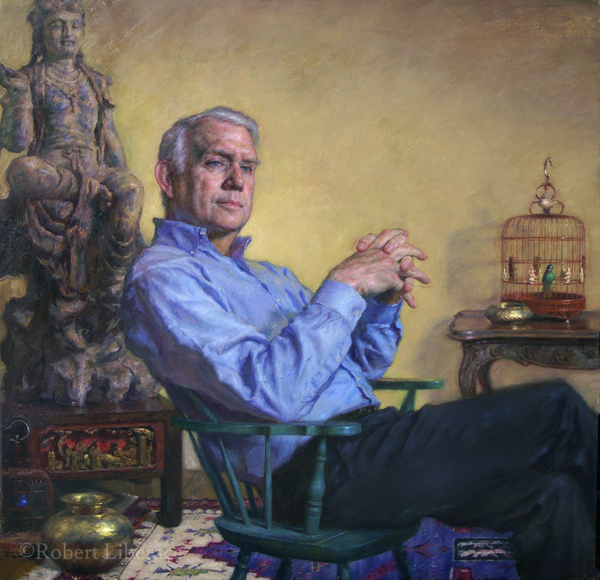 Robert Liberace, Mr. Hazard, oil on canvas