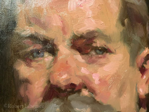 Robert Liberace, demo at The Principle Gallery, detail